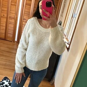 abercrombie & fitch | small ballon sleeve sweater